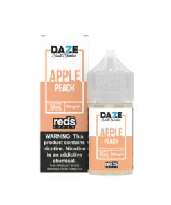 7 Daze Salt – Reds Peach 30mL Peach Apple Juice