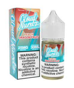 Cloud Nurdz TFN Salts ICED – Peach Dragonfruit 30mL