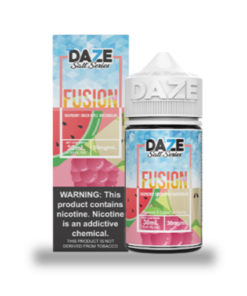 7 Daze Fusion TFN Salts – Raspberry Green Apple Watermelon ICED 30mL Raspberry, Green Apple, Watermelon & Menthol